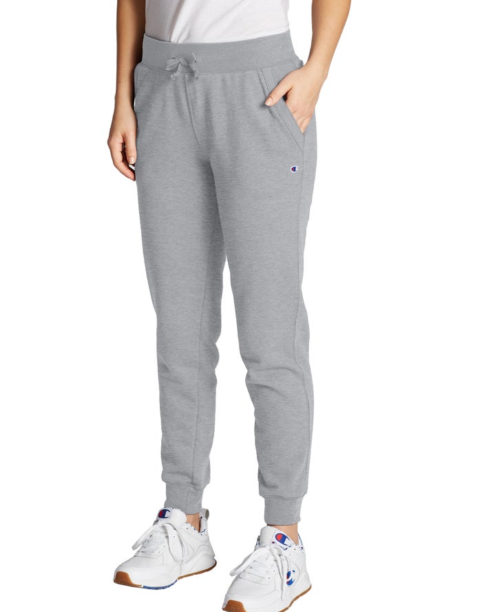 Champion Powerblend Fleece Joggingbroek Dames - Grijs - Belgie 9247BEWJY